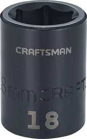 View of CRAFTSMAN Sockets: Impact on white background